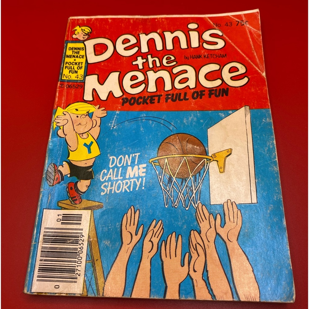 Dennis the Menace Pocket Full of Fun Don’t Call Me Shorty! Digest #43 1979 Comic